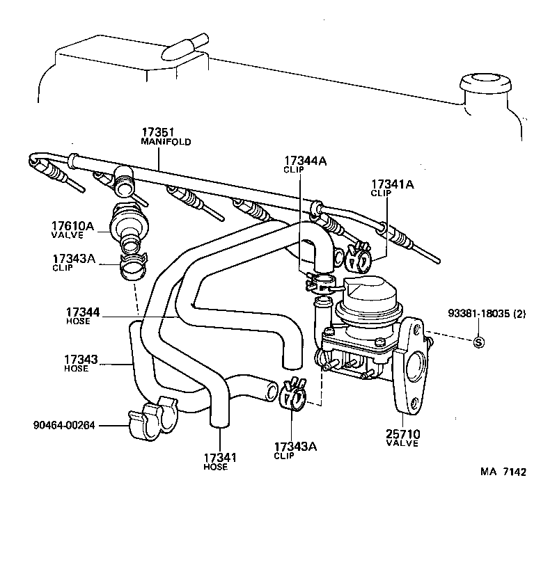  CROWN |  MANIFOLD AIR INJECTION SYSTEM