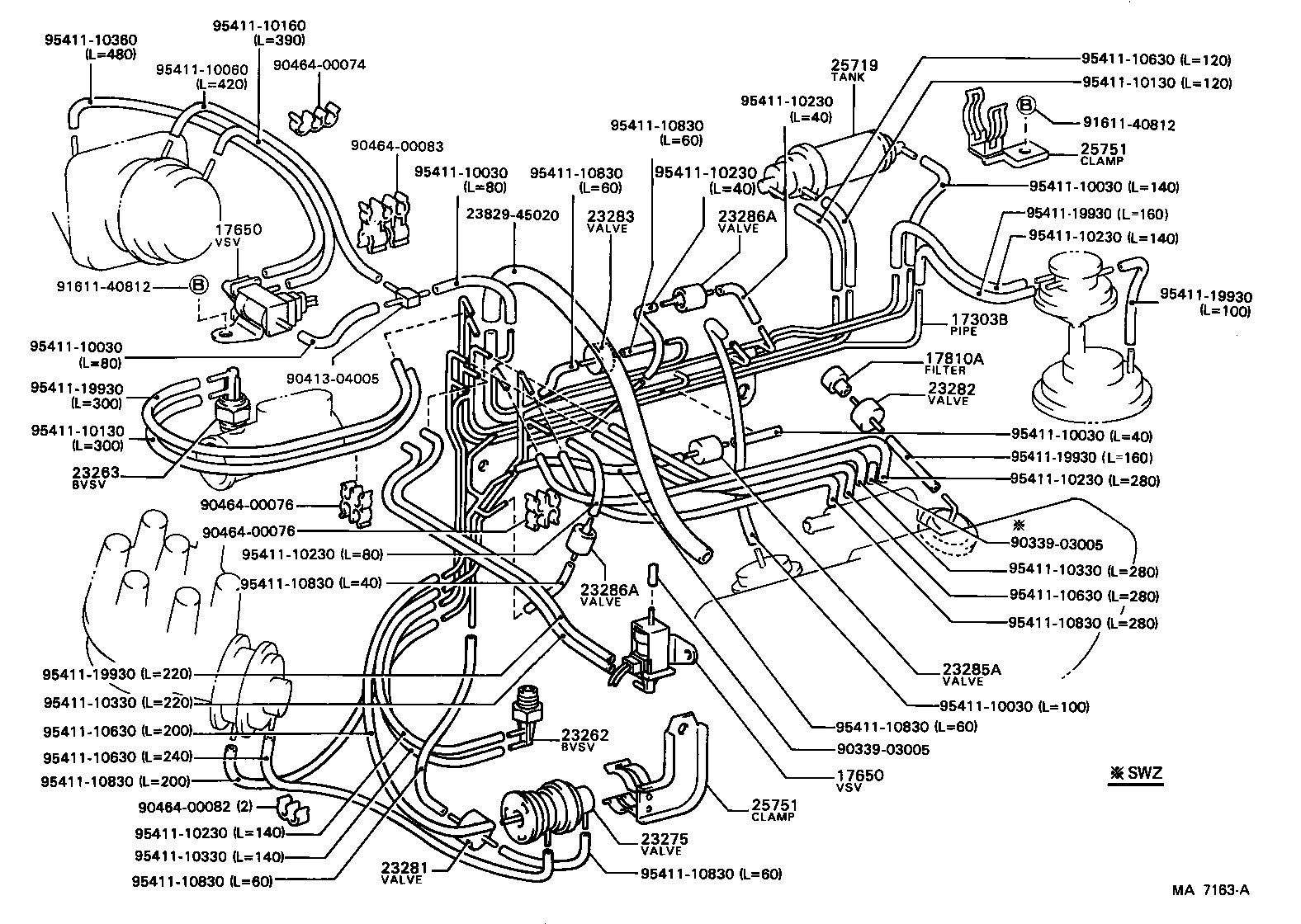  CROWN |  VACUUM PIPING