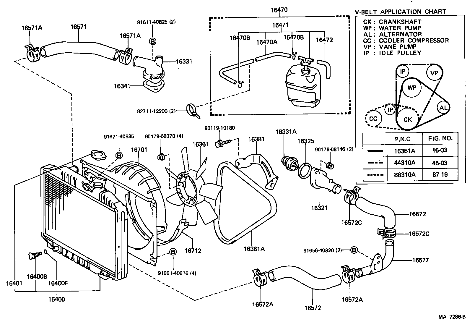  LITEACE |  RADIATOR WATER OUTLET