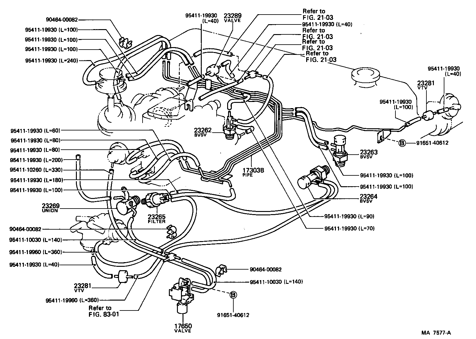  CELICA |  VACUUM PIPING