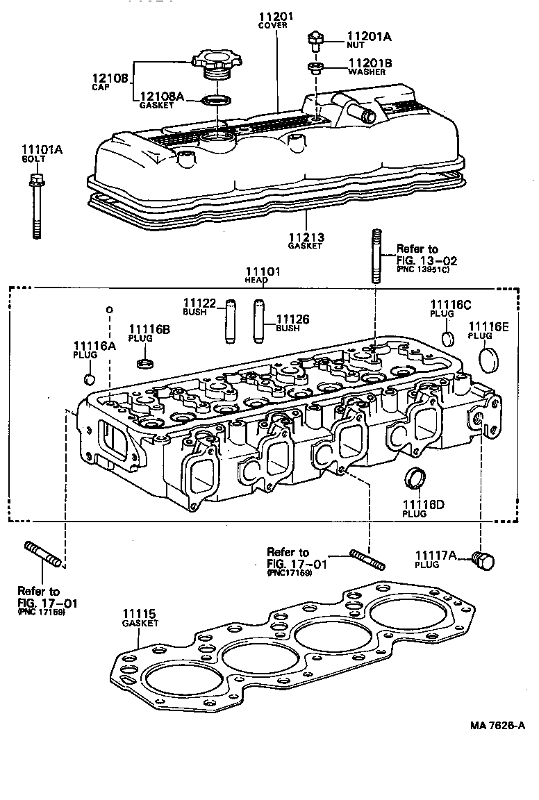  DYNA |  CYLINDER HEAD