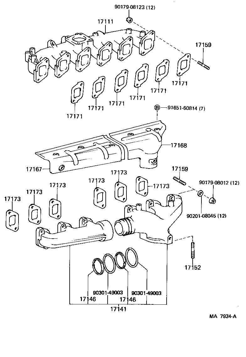  LAND CRUISER 60 |  MANIFOLD