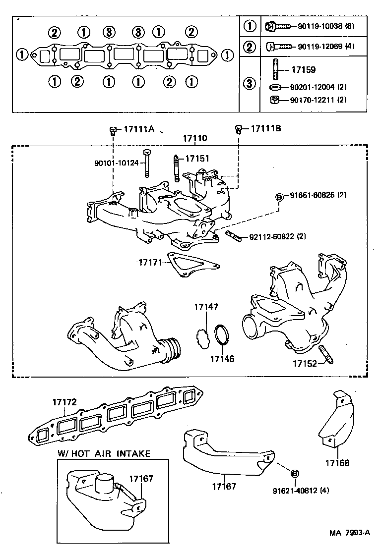  LAND CRUISER 60 |  MANIFOLD