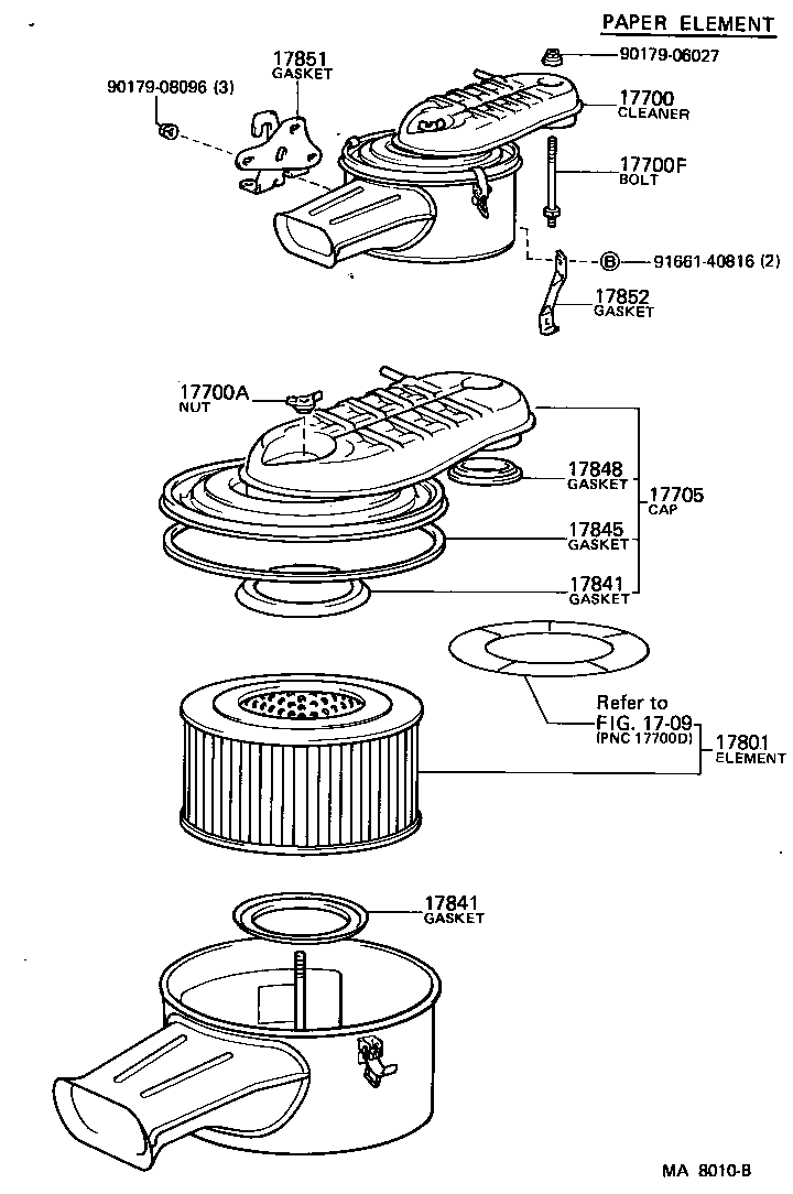  LAND CRUISER 60 |  AIR CLEANER