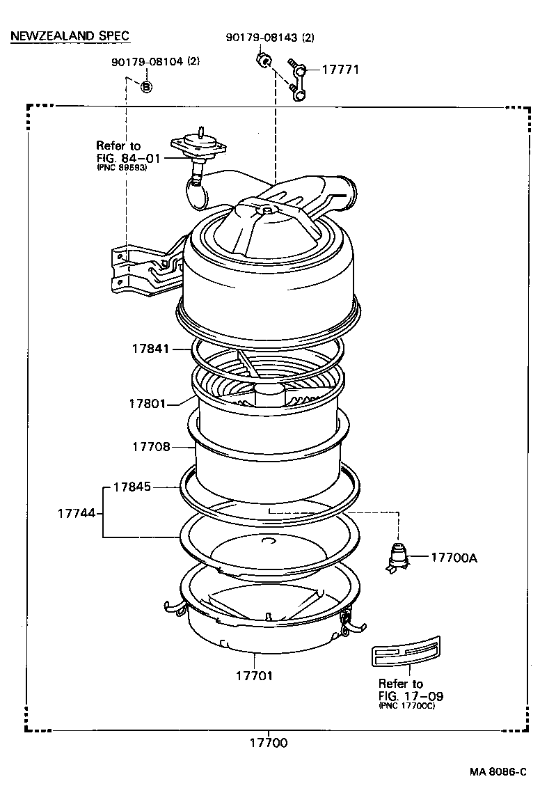  DYNA |  AIR CLEANER