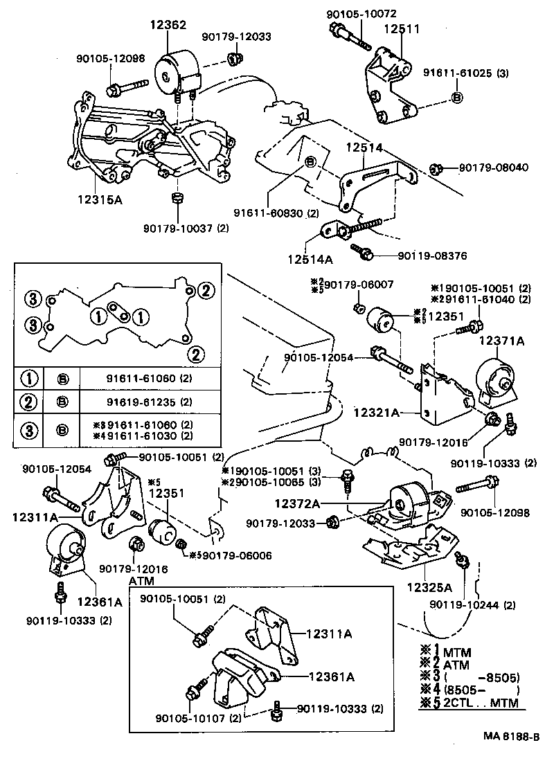  CAMRY |  MOUNTING