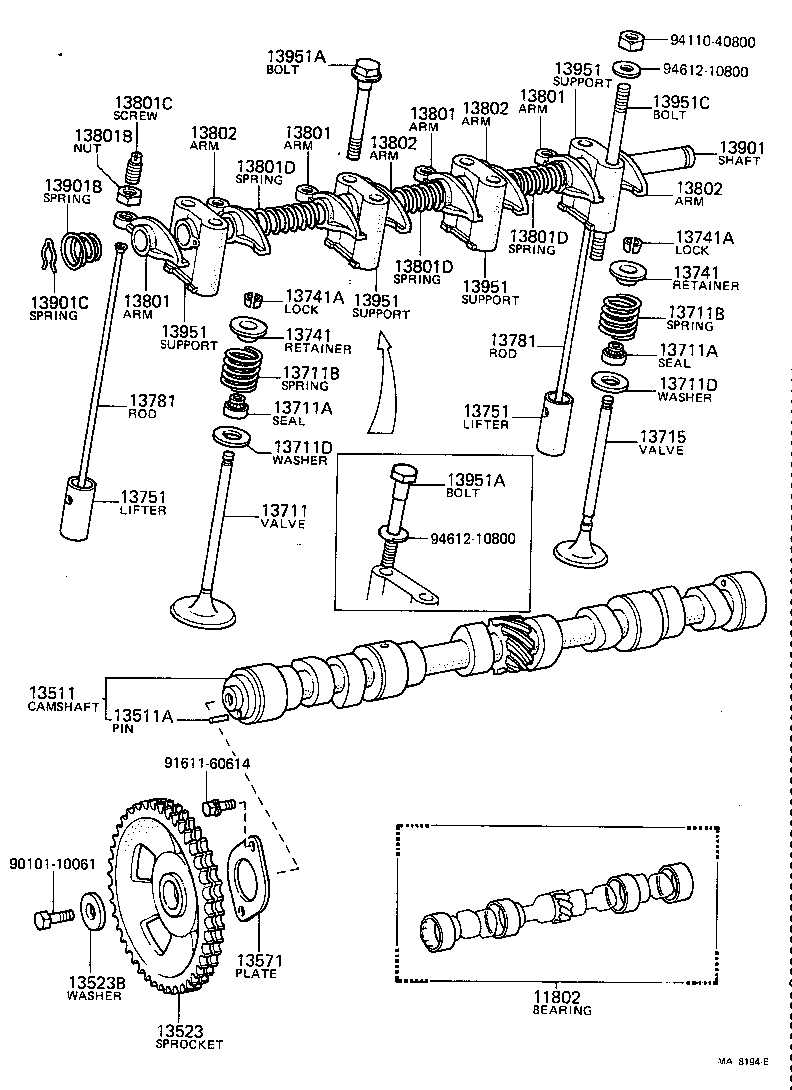  LITEACE |  CAMSHAFT VALVE
