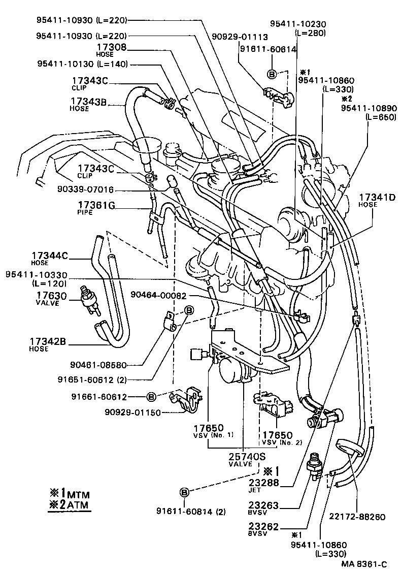  CELICA |  VACUUM PIPING