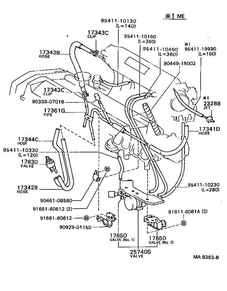  CELICA |  VACUUM PIPING