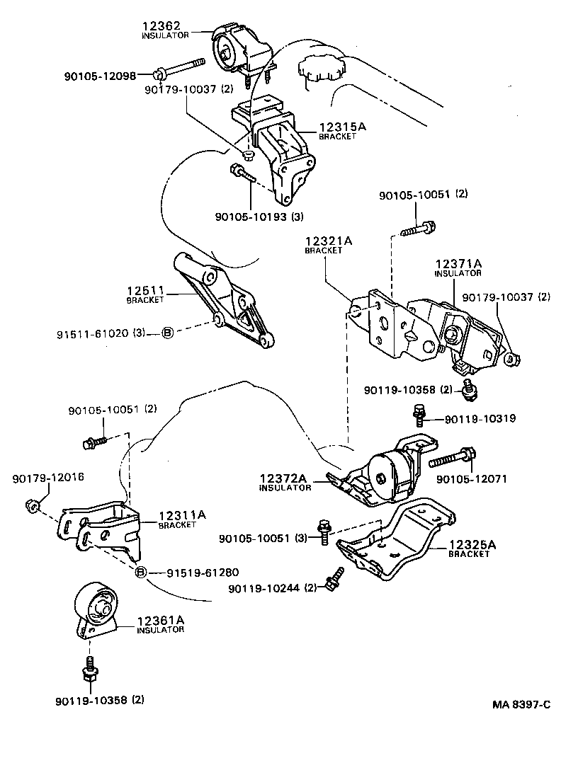  CELICA |  MOUNTING