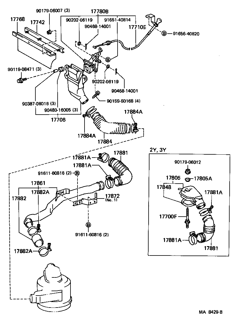  DYNA150 |  AIR CLEANER