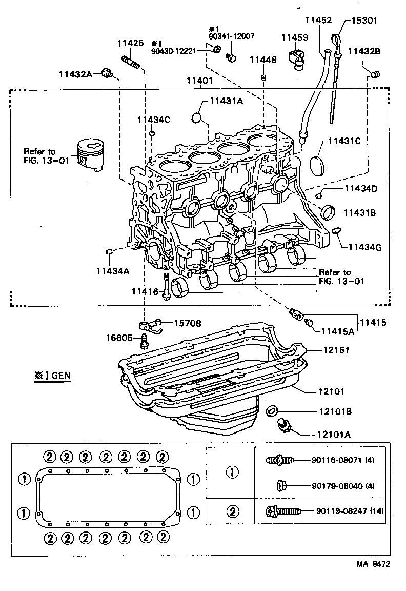  DYNA100 |  CYLINDER BLOCK