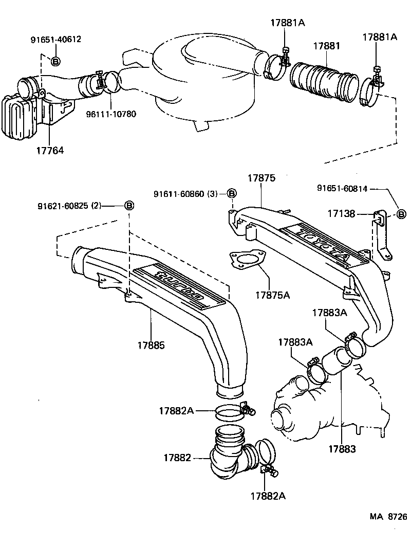  LAND CRUISER 60 |  AIR CLEANER