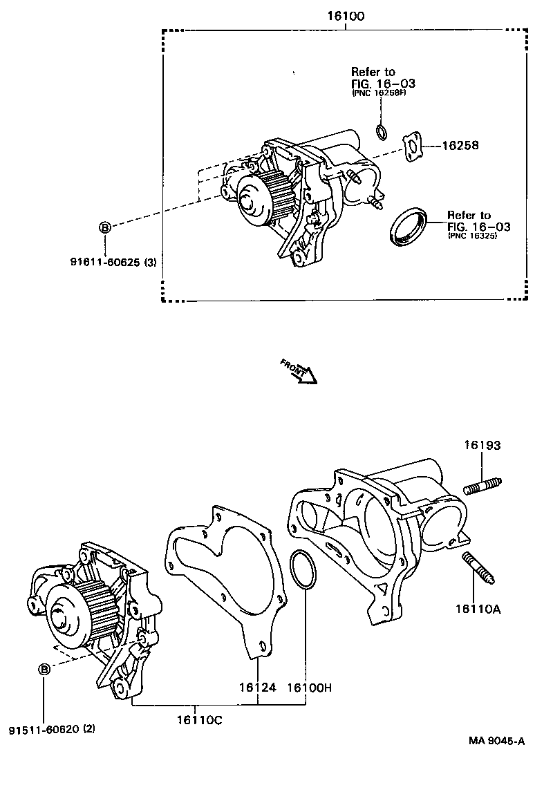  CELICA |  WATER PUMP