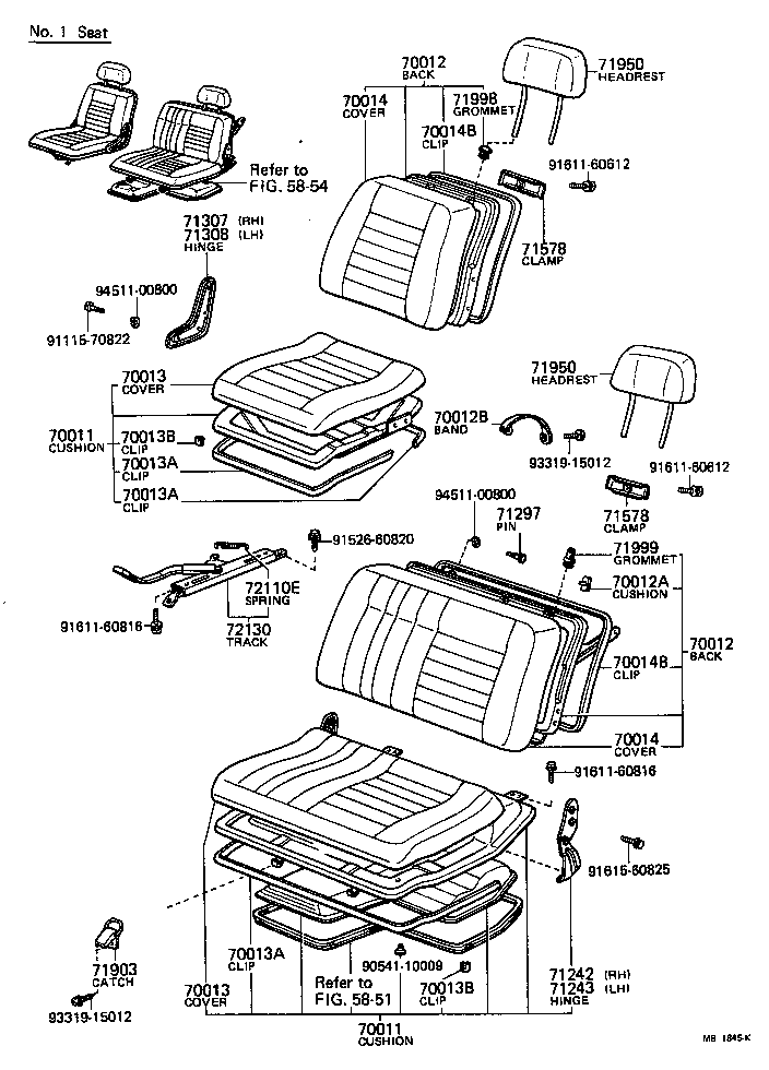  LITEACE |  SEAT SEAT TRACK