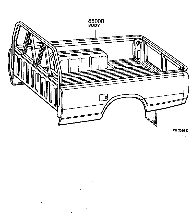  HILUX |  REAR BODY ASSEMBLY