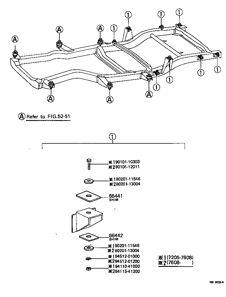  HILUX |  REAR BODY MOUNTING