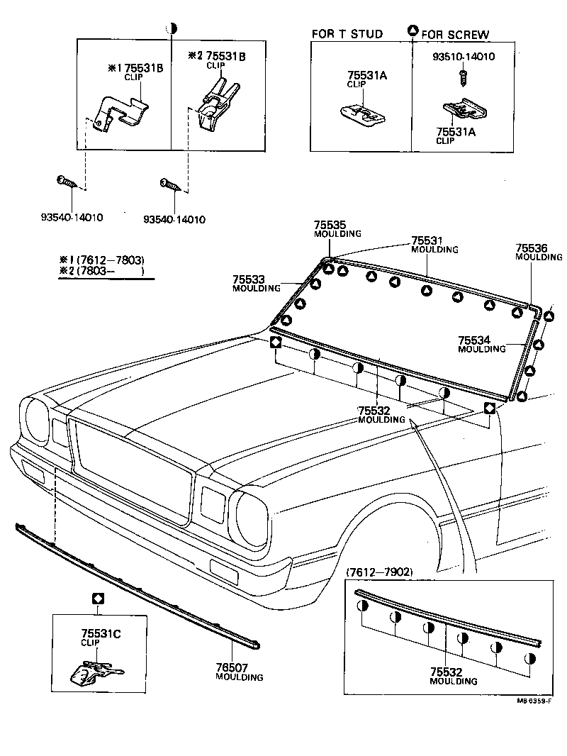  CRESSIDA |  FRONT MOULDING