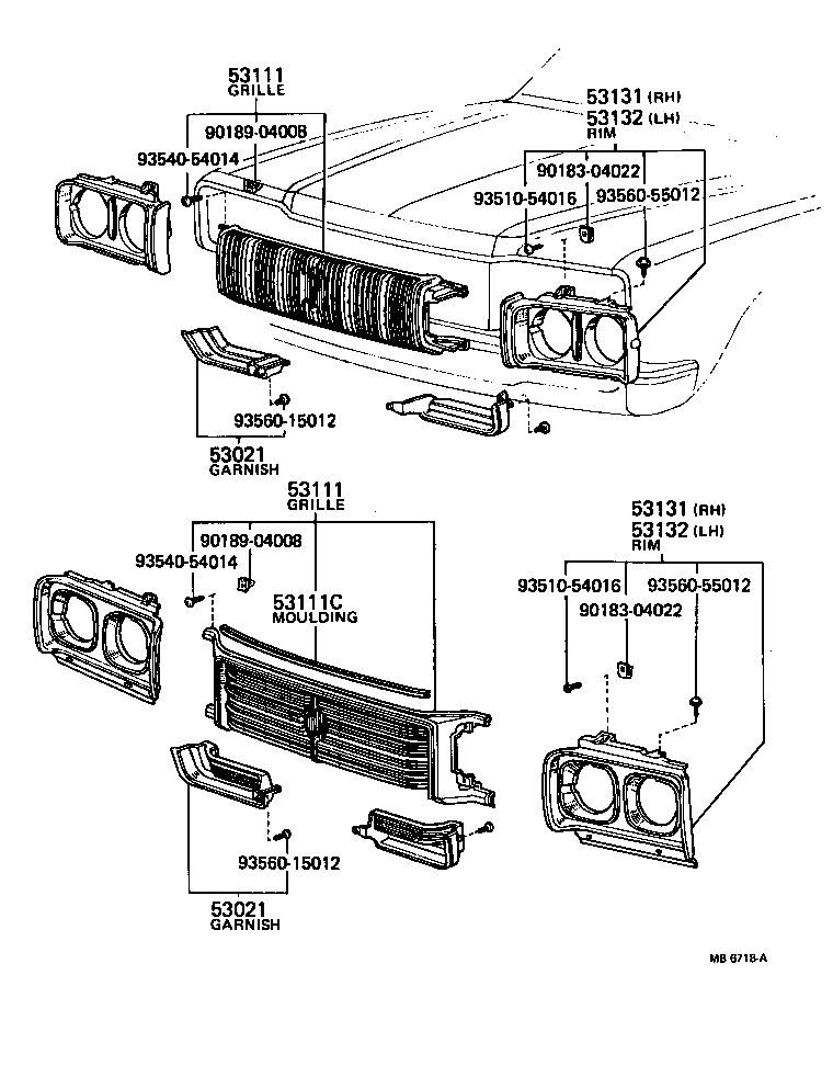  CROWN |  RADIATOR GRILLE