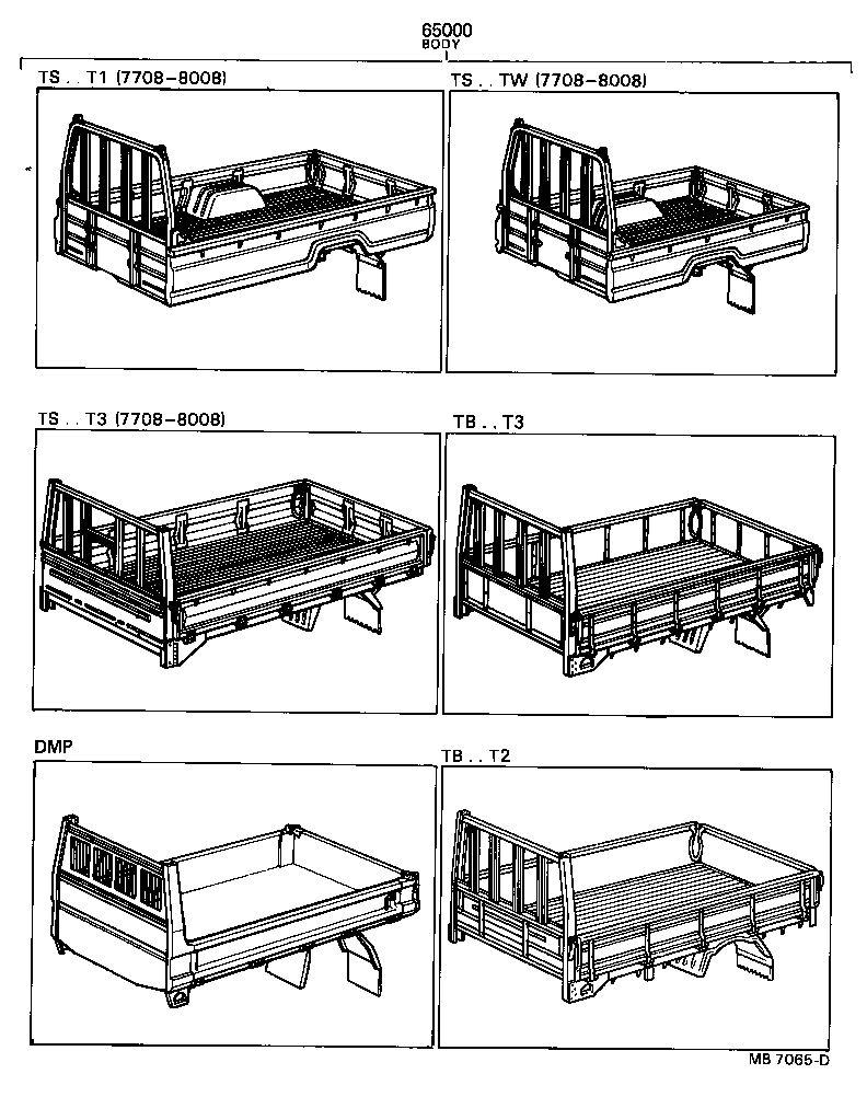  DYNA |  REAR BODY ASSEMBLY