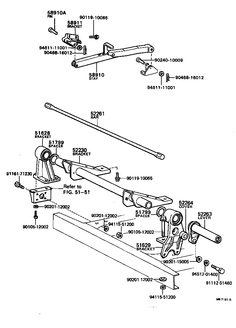  DYNA |  CAB MOUNTING BODY MOUNTING