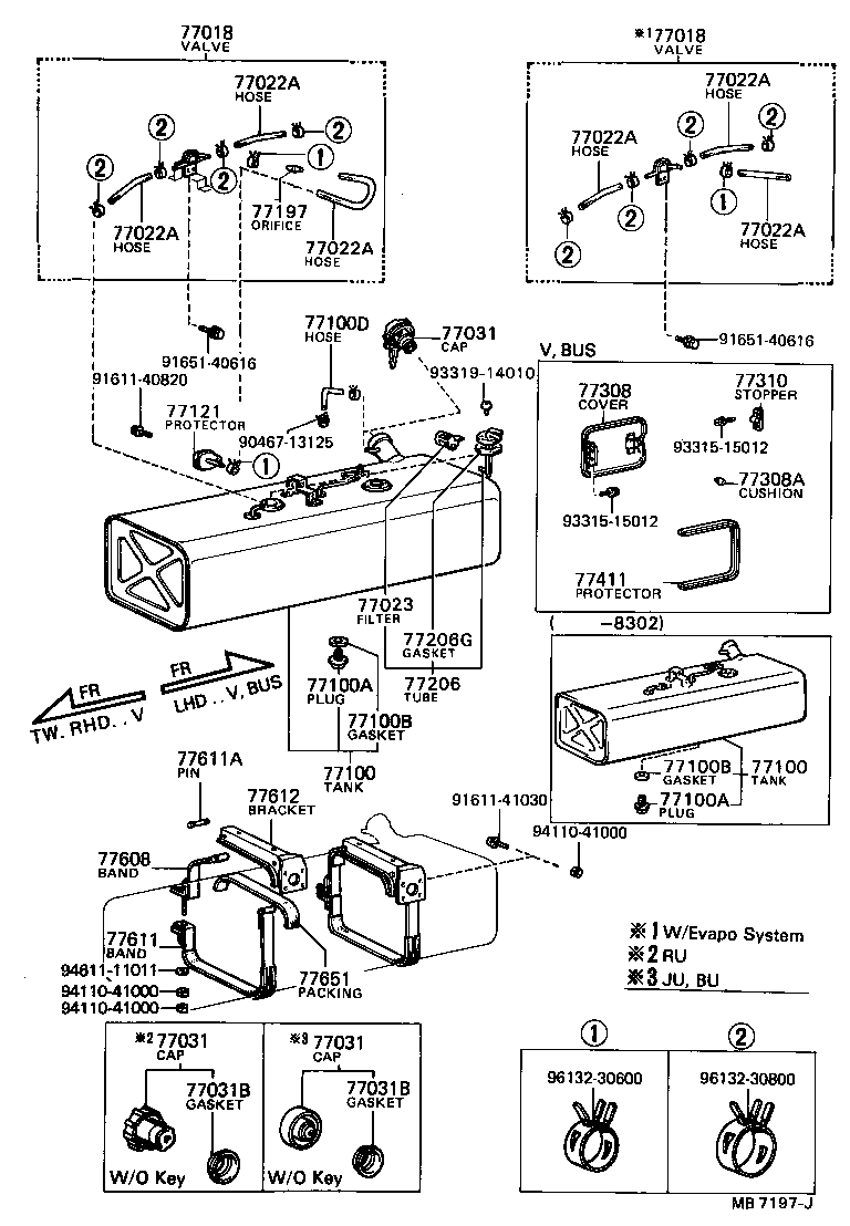  DYNA |  FUEL TANK TUBE