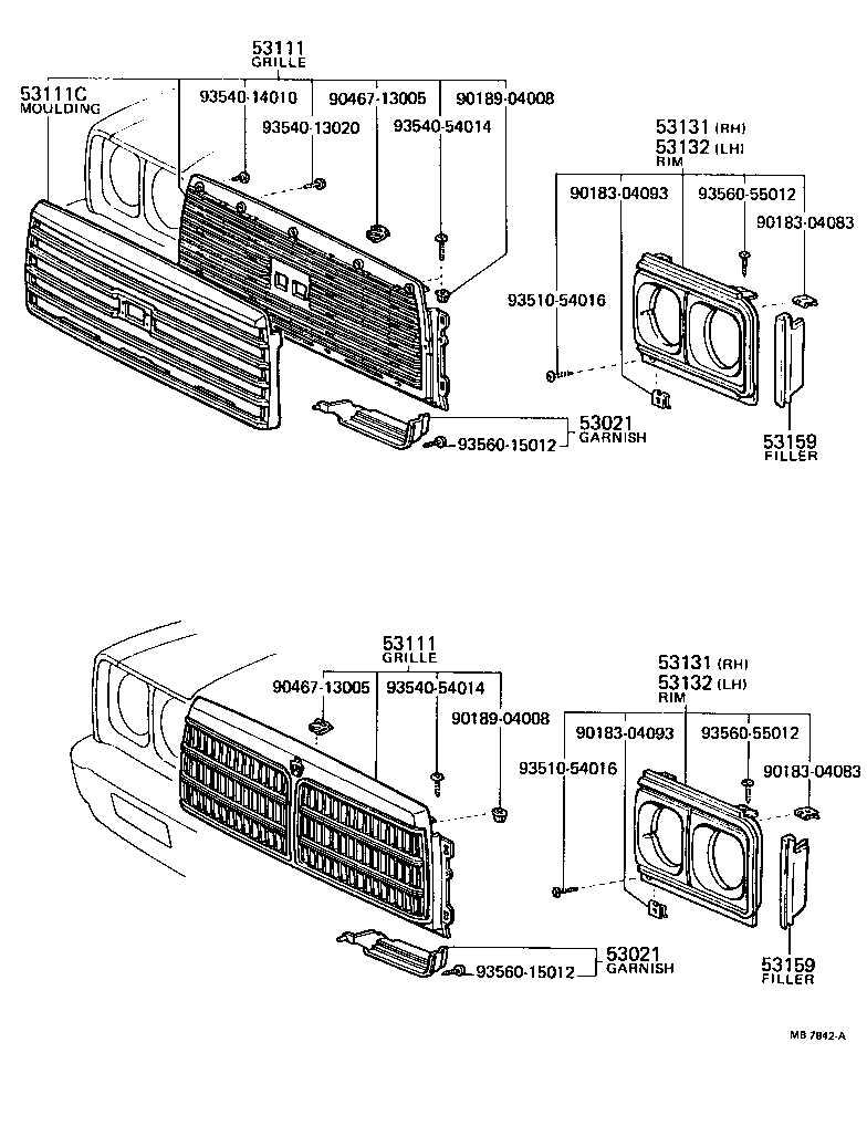  CROWN |  RADIATOR GRILLE