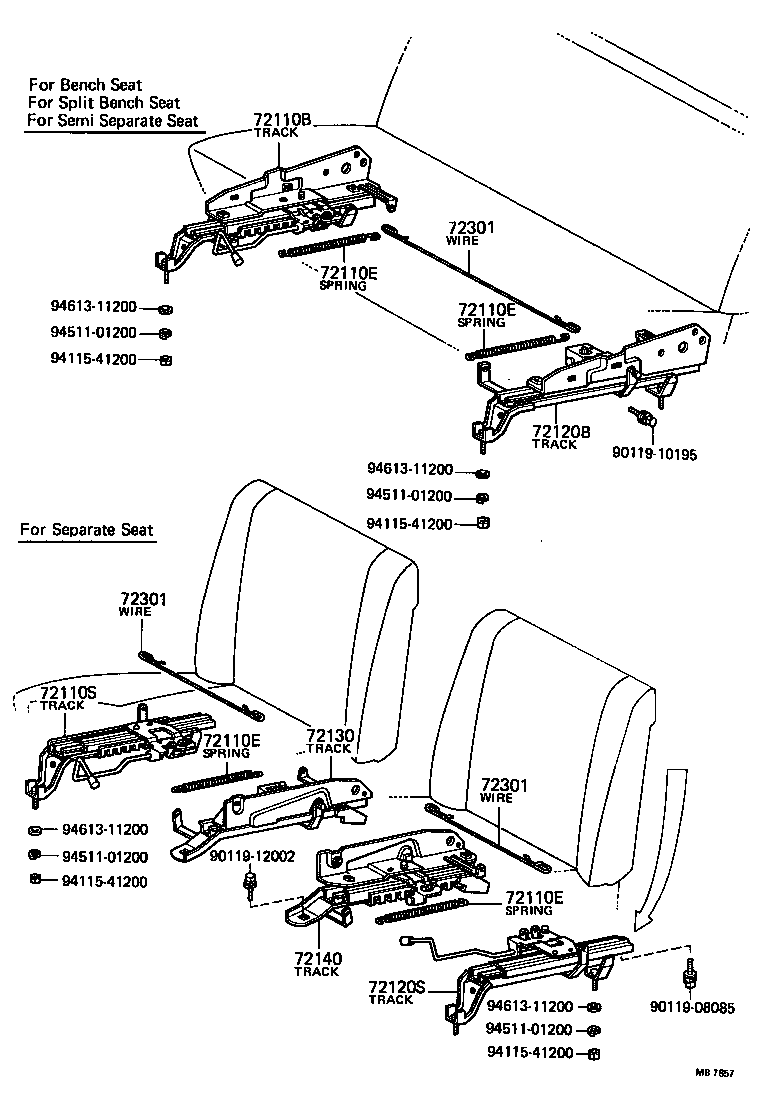  CROWN |  SEAT TRUCK