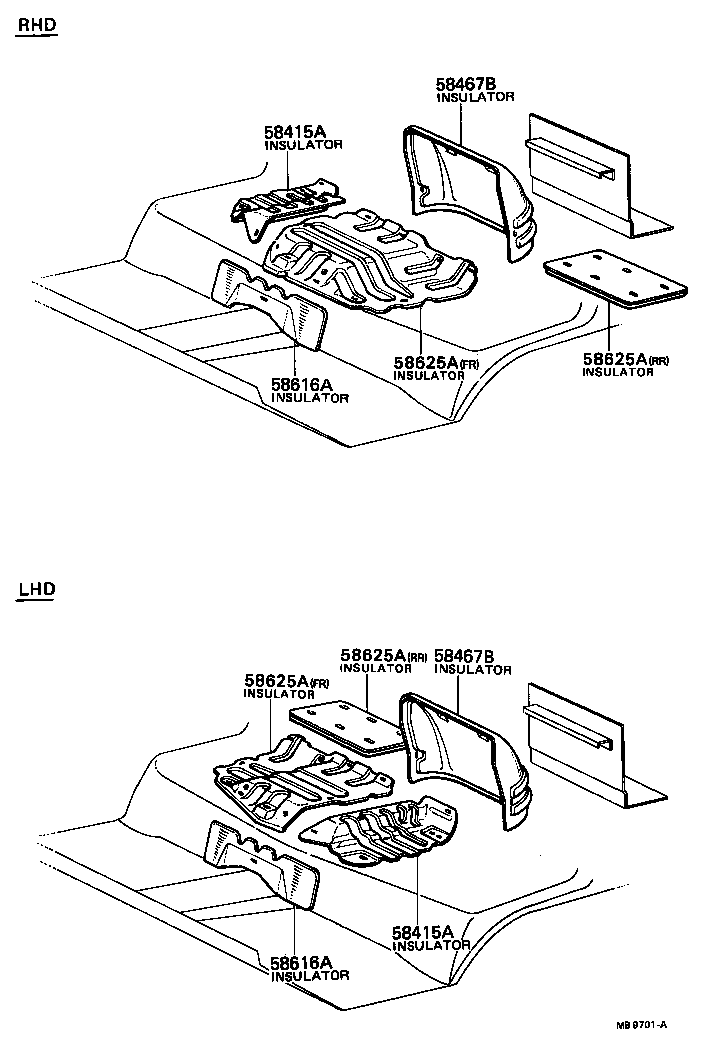  DYNA |  FLOOR INSULATOR