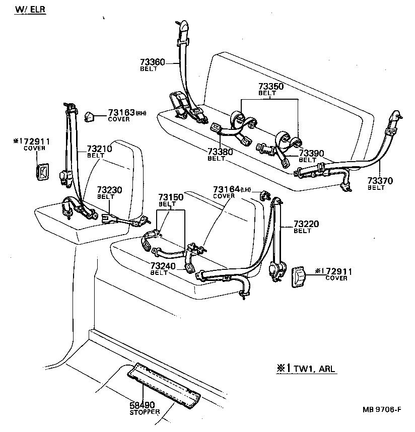  DYNA |  SEAT BELT