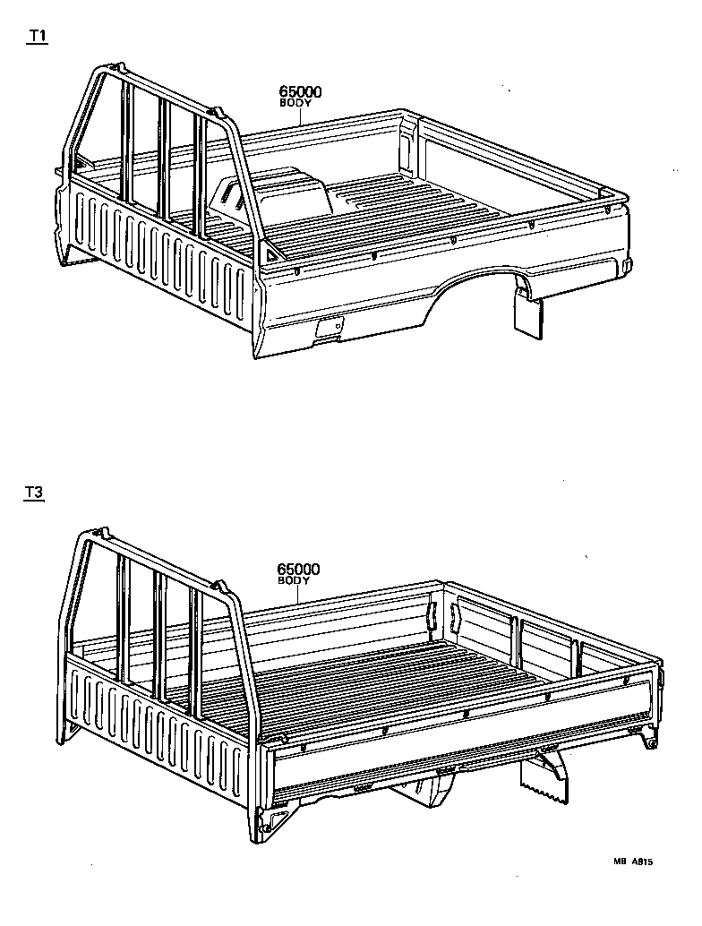  LITEACE |  REAR BODY ASSEMBLY