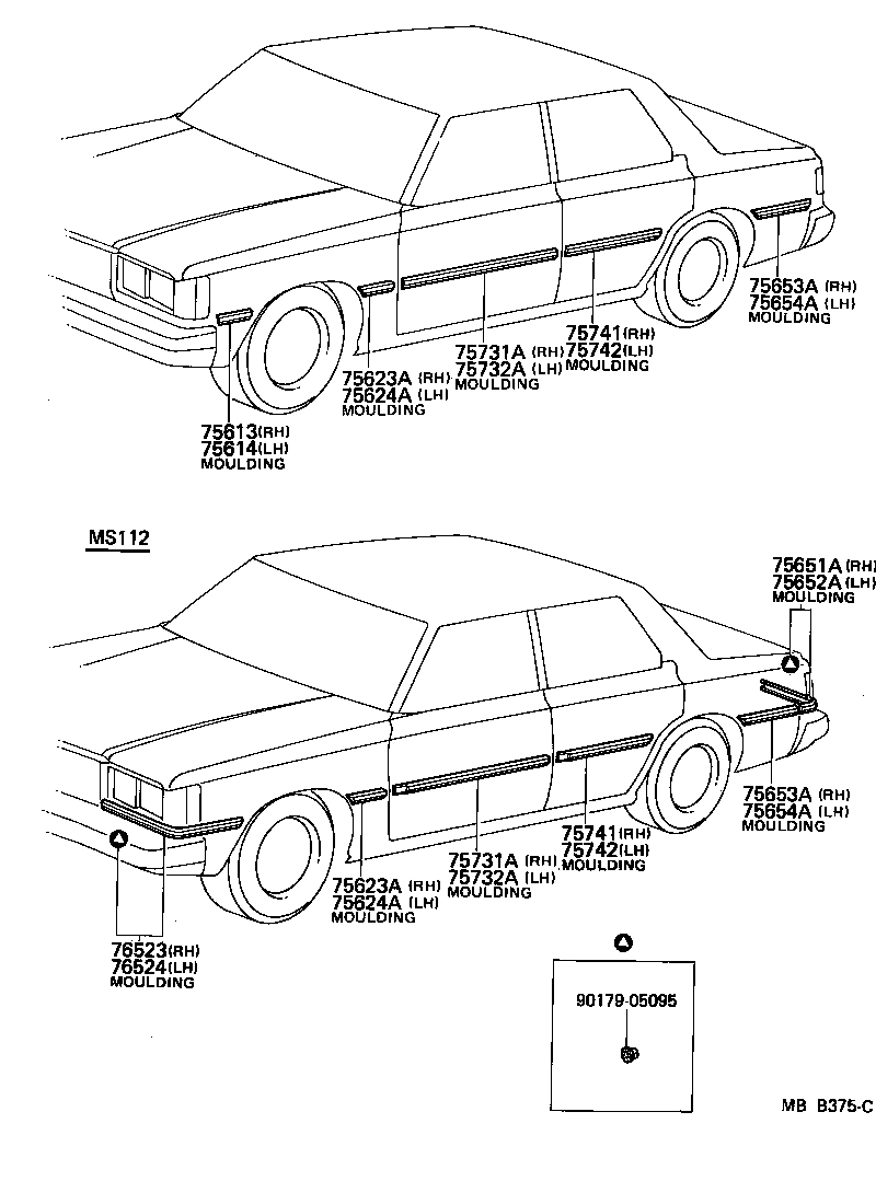  CROWN |  SIDE MOULDING