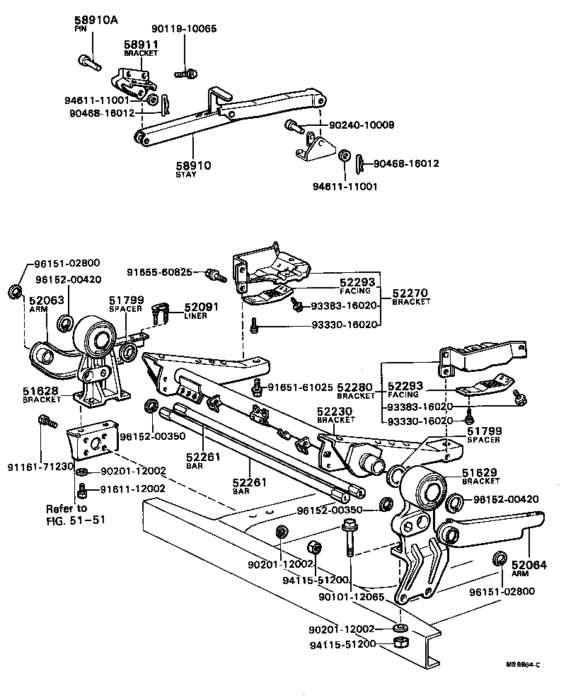  DYNA |  CAB MOUNTING BODY MOUNTING