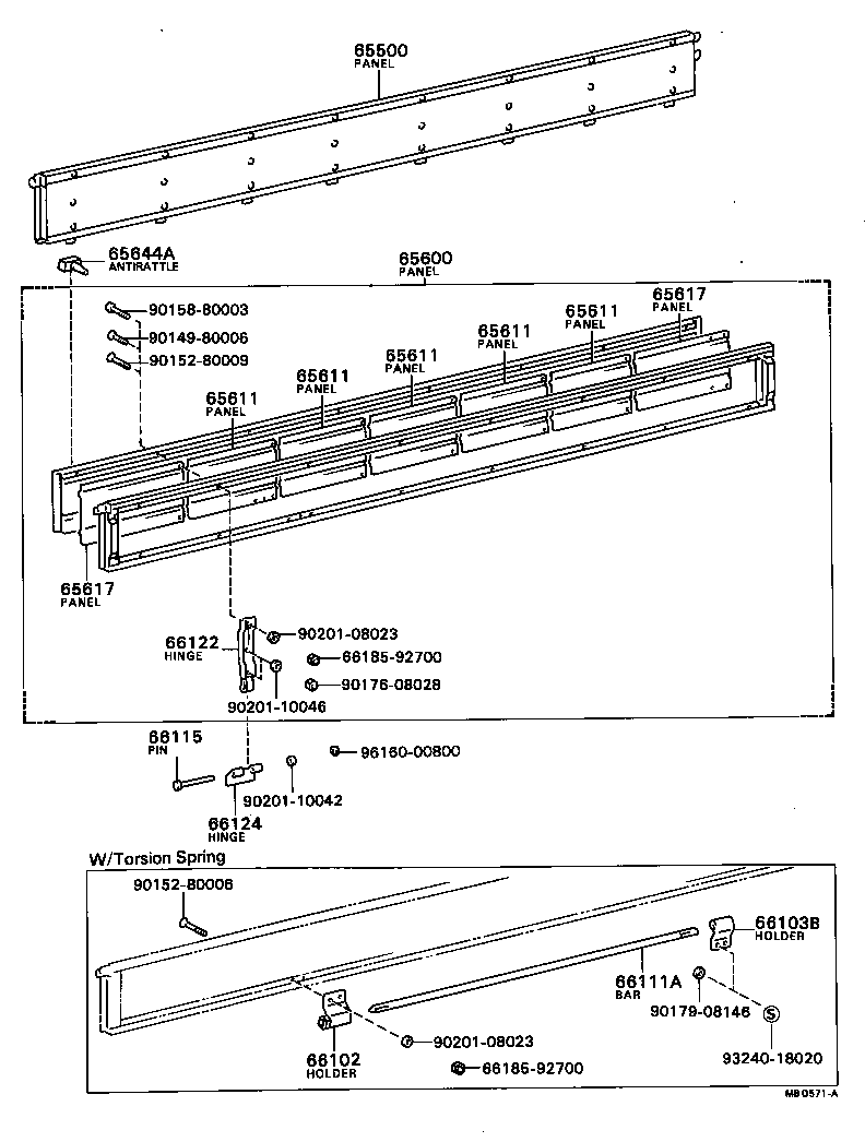  DYNA |  REAR BODY SIDE PANEL