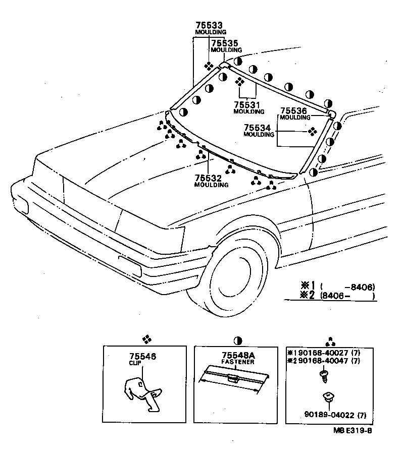  CAMRY |  FRONT MOULDING