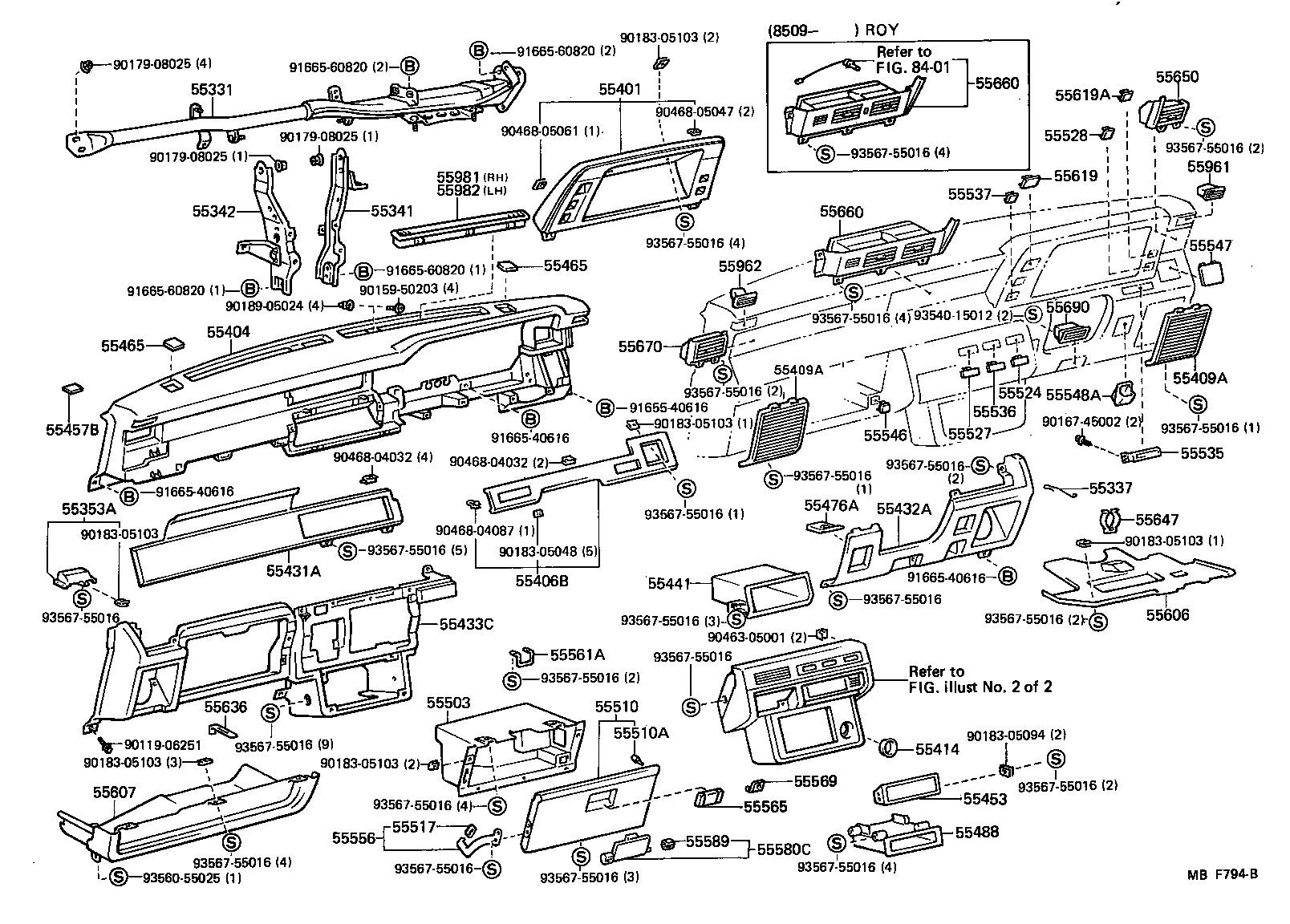  CROWN |  INSTRUMENT PANEL GLOVE COMPARTMENT