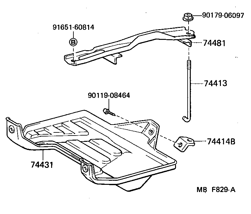  CROWN |  BATTERY CARRIER