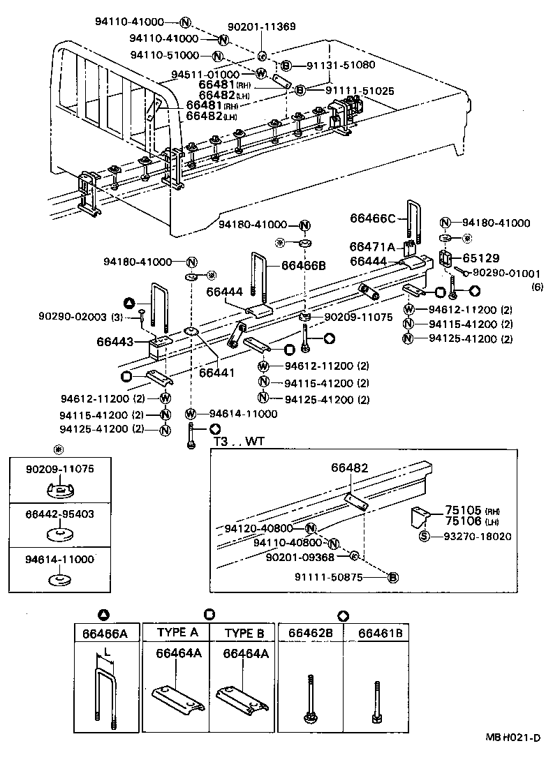  DYNA |  REAR BODY MOUNTING