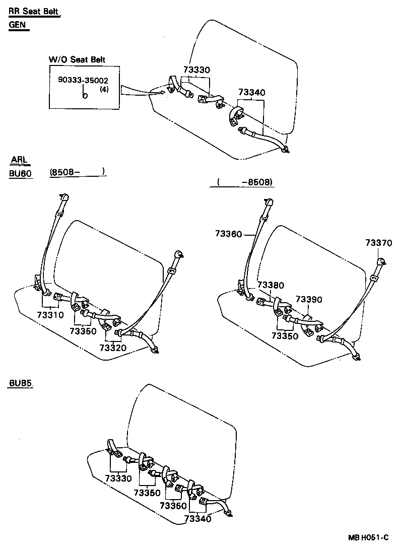  DYNA |  SEAT BELT