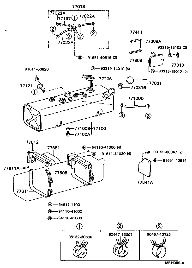  DYNA |  FUEL TANK TUBE