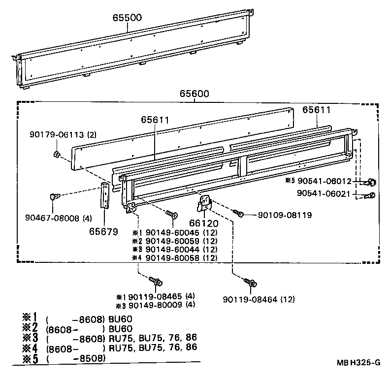  DYNA |  REAR BODY SIDE PANEL