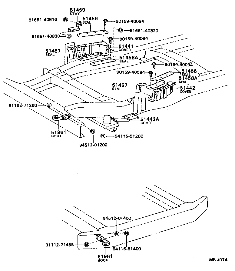  DYNA |  SUSPENSION CROSSMEMBER UNDER COVER
