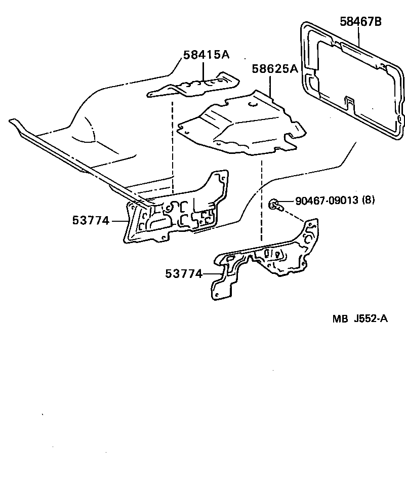  DYNA150 |  FLOOR INSULATOR