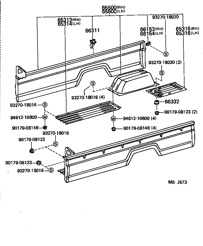  DYNA150 |  REAR BODY SIDE PANEL