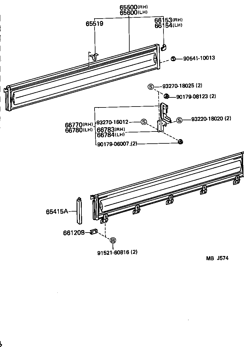  DYNA150 |  REAR BODY SIDE PANEL