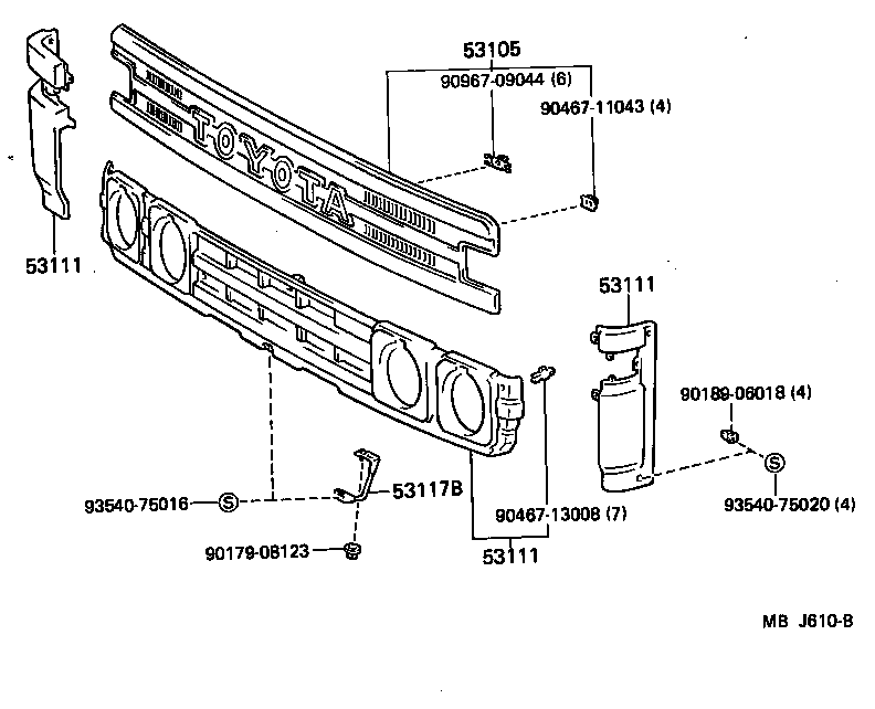  DYNA150 |  RADIATOR GRILLE