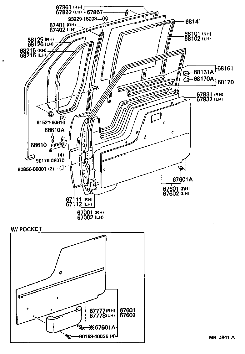  DYNA150 |  FRONT DOOR PANEL GLASS