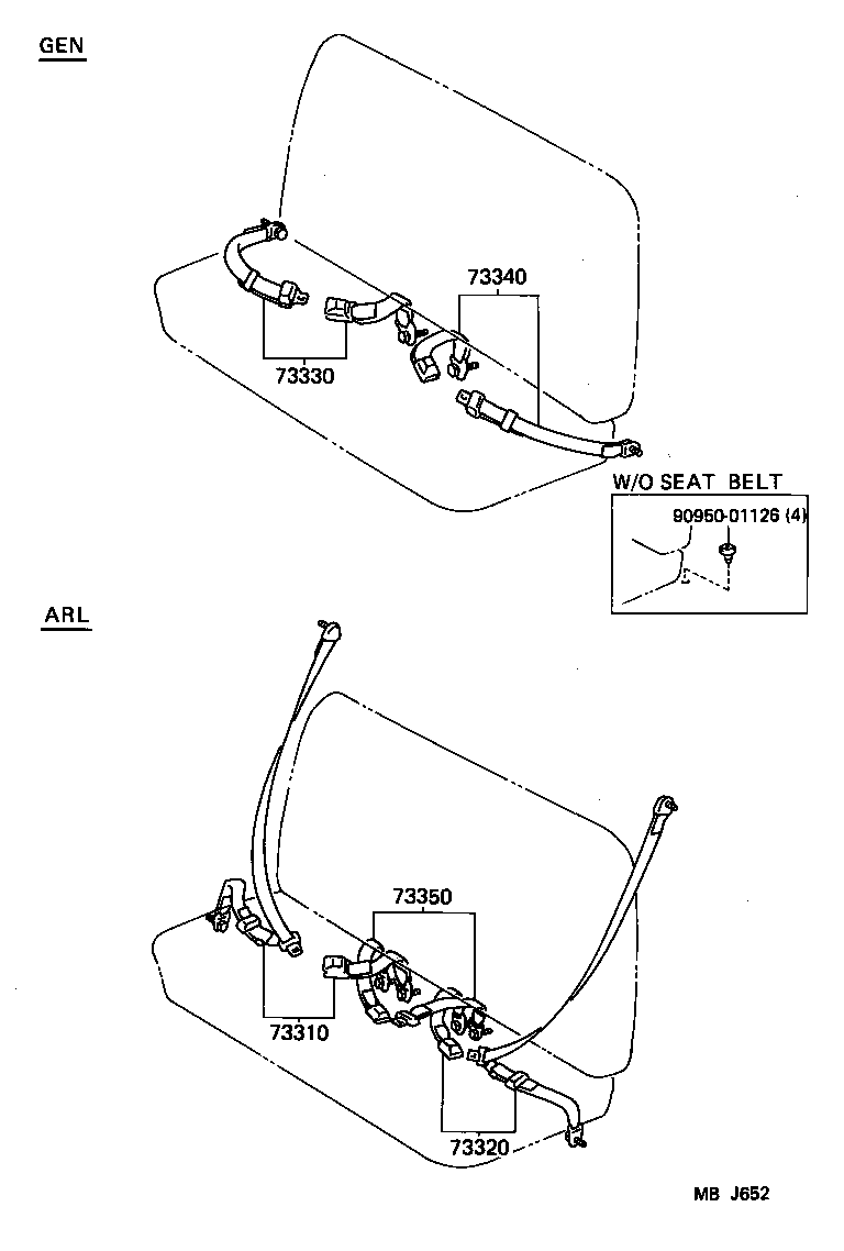  DYNA150 |  SEAT BELT