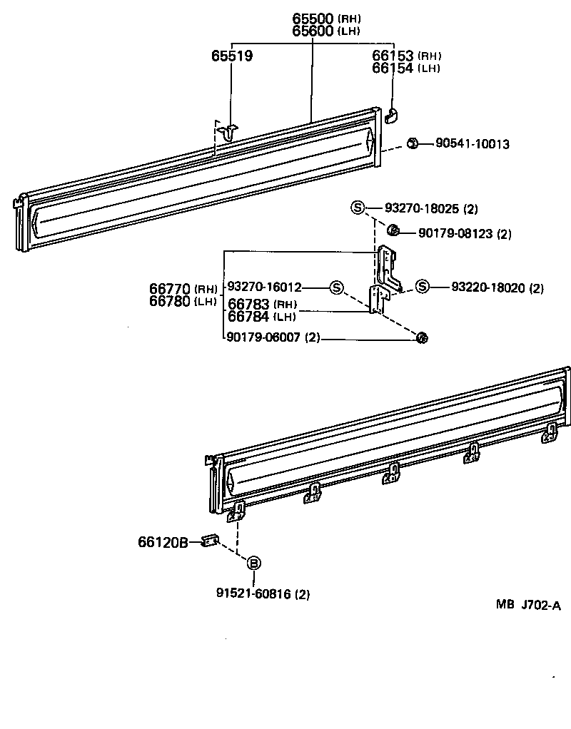  DYNA100 |  REAR BODY SIDE PANEL