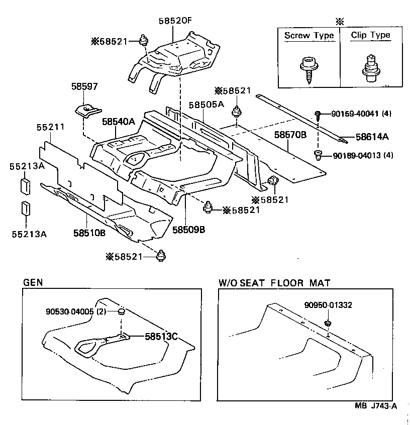  DYNA100 |  FLOOR MAT SILENCER PAD